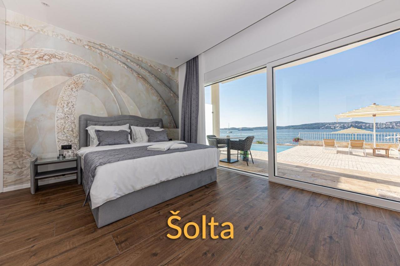 Villa Bella Vista Am Meer Trogir Zewnętrze zdjęcie